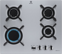 Electrolux KGU643723Z Piano Cottura a Gas 4 Fuochi 60cm Inox Serie 700 Ultraflat