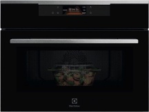 Electrolux KVMBE08X Forno Microonde da Incasso Combinato 44L 2100W 60 cm Nero