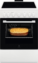 Electrolux LKR620066W Cucina Elettrica 4 Fuochi con Forno Elettrico A 60x60 cm