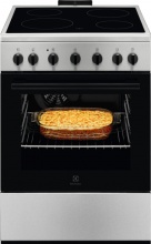 Electrolux LKR620066X Cucina Elettrica 4 Fuochi Forno Elettrico 60x60 Classe A