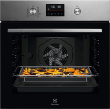 Electrolux LOM4P46X2 Forno Elettrico Ventilato da Incasso 72L 60cm A++ NeroInox