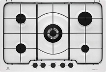 Electrolux PB 750 UV Piano cottura 5 Fuochi a gas incasso 75 cm Bianco