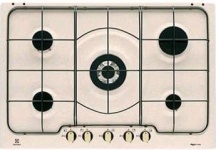 Electrolux RGG 7253 OON Piano cottura 5 Fuochi a gas da incasso 75 cm Sabbia