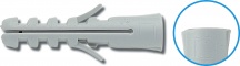 Elematic E-6mm-30mm-100pz Tasselli 6 mm con Alette antirotazione L. 30 mm Confezione 100 pz - E