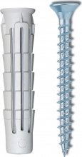 Elematic T6VA Tasselli � 6 mm L. 45 mm con Vite Confezione 50 pz