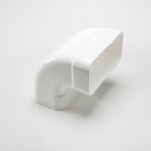 Elica 1052F Curva Rettangolare Verticale per Cappa da Cucina