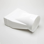 Elica 1053Q Accessorio per Cappa Giunzione Rettangolare Rotonda � 150mm