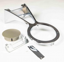Elica KIT0146156 Kit di Montaggio per Cappa Aspirante Accessorio per Cappa Cromo