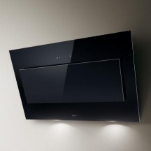 Elica PRF0079555 Cappa Cucina Filtrante Parete 120 cm x 33 cm Nera VERTIGO BLF120