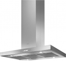 Elica PRF0097375 Cappa Cucina Aspirante Isola 90 cm Acciaio SPOT PLUS ISLAND IXA90