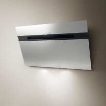 Elica PRF0110515B Cappa Aspirante 90 cm a Parete Acciaio Inox  STRIPE IXA90