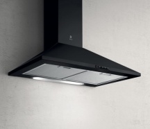 Elica PRF0151543 Cappa Cucina Aspirante a Parete Larghezza 60 cm colore Nero