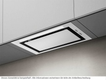 Elica PRF0157357 Cappa Cucina Aspirante Incasso Sottopensile 52 cm Bianco LANE WHA52