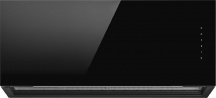 Elica PRF0163751 Cappa Cucina Filtrante a Parete 90 cm finitura Vetro nero RULES BLF90