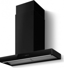 Elica PRF0197397 Cappa Cucina Aspirante a Parete 84 cm Nero  Haiku Dry BLROA90