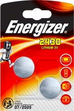 Energizer CR2430 Numero 2 batterie 3V 2 pezzi 320 mAh