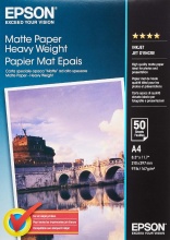 Epson C13S041256 Carta A4 Fotografica Matte Paper Heavy Weight 160