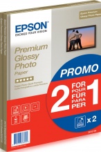 Epson C13S042169 Premium Glossy Photo Paper A4 2x 15 Fogli