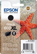 Epson C13T03A14020 603XL "Starfish" Nero Cartuccia Getto di inchiostro