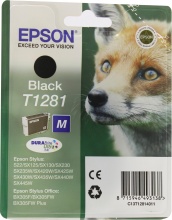 Epson C13T12814022 Cartuccia StylusStylus Office Originale Stampante Nero  Volpe