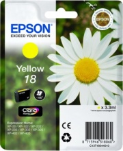 Epson C13T18044020 Cartuccia Inkjet Originale Clara Home Giallo