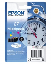 Epson C13T27054012 Cartuccia originale Stampante WF-3620DWF Ciano Magenta Giallo