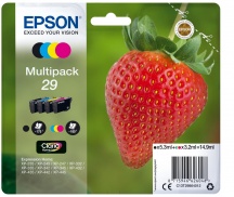 Epson C13T29864022 Cartuccia Inkjet Originale Nero  Ciano  Magenta  Giallo