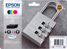 Epson C13T35864010 Cartuccia Inkjet Nero Ciano Magenta Giallo per WorkForce