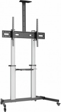 Equip 650631 Carrello Mobile per TV fino a 60" Peso Max 100 kg colore Nero