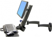 Ergotron 45-230-200 Supporto a Parete per Monitor Singolo da 24" Kit