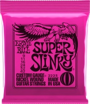 Ernie Ball 3223 Confezione 3 Set 6 corde chitarra elettrica muta  Super Slinkly