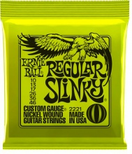 Ernie Ball EB2221 Set corde chitarra elettrica muta 6 corde in acciaio - EB 2221