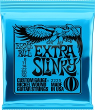 Ernie Ball EB222 Set corde chitarra elettrica muta 6 corde 5 Extra Slinkly 8-38