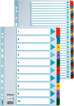 Esselte 100166 Confezione 10 Rubrica Mylar A-Z F.To A4 Colo