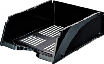 Esselte 15619 Portacorrispondenza Trasparente Jumbo Nero