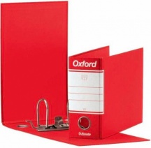 Esselte 390781160 Registratore Oxford G81 Rosso