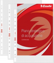 Esselte 395697600 Confezione 100 Buste Deluxe Antiriflesso 22x30