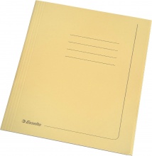 Esselte 55131 Confezione 25 Cartelle 3 Lembi Manilla Giallo