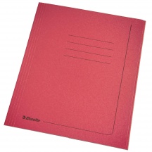 Esselte 55133 Confezione 25 Cartelle 3 Lembi Manilla Rosso
