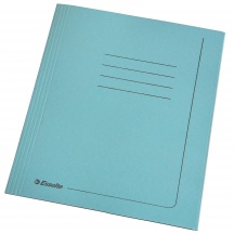Esselte 55135 Confezione 25 Cartelle 3 Lembi Manilla Blu