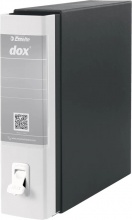 Esselte D26103 Dox 1 Raccoglitore Ad Anelli A4 Nero, Bianco