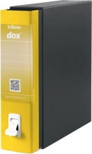 Esselte D26106 Dox 1 Raccoglitore Ad Anelli A4 Nero, Giallo