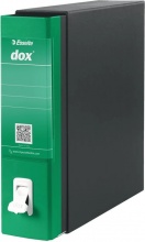 Esselte D26114 Dox 1 Raccoglitore Ad Anelli A4 Nero, Verde