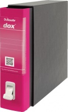 Esselte D26200 Dox 2 Raccoglitore Ad Anelli A4 Nero, Fucsia