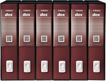 Esselte D26205 Confezione 6 Registratori Dox 2 Divino