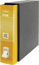 Esselte D26206 Dox 2 Raccoglitore Ad Anelli A4 Nero, Giallo