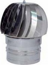 Europrofil CAPPGIRACC300 Fumaiolo Comignolo Girevole Eolico attacco Maschio Tondo �cm 30 CC300