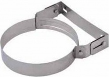Europrofil FAMUREG150 Fascetta Tubo Murale Acciaio Inox cm 15 per StufeCamini