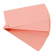 Exacompta 13335B Confezione 100 Divisori Orizzontali Rosa