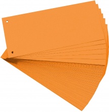 Exacompta 13365B Confezione 100Divisori Orizzontali Arancio